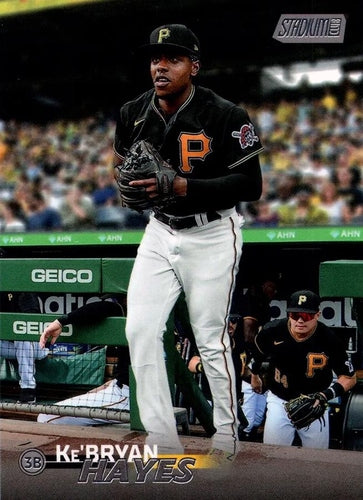 #165 Ke'Bryan Hayes - Pittsburgh Pirates - 2023 Stadium Club Baseball