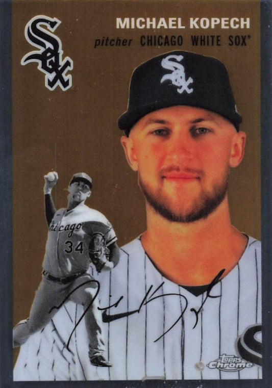 #165 Michael Kopech - Chicago White Sox - 2023 Topps Chrome Platinum Anniversary Baseball