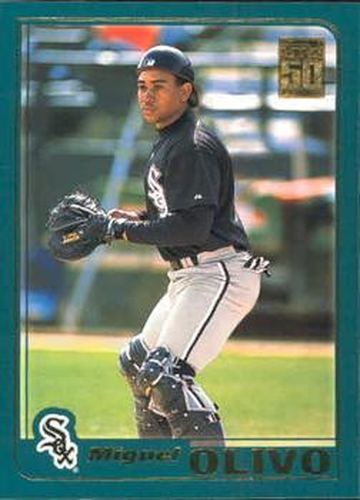 #T165 Miguel Olivo - Chicago White Sox - 2001 Topps Traded & Rookies Baseball