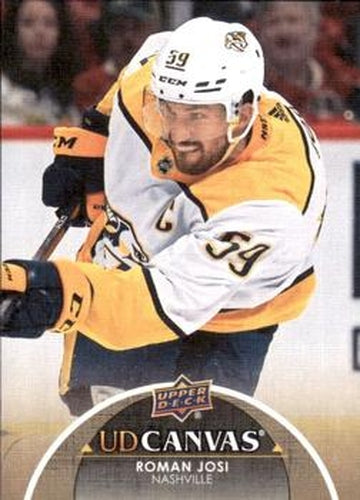 #C165 Roman Josi - Nashville Predators - 2021-22 Upper Deck - UD Canvas Hockey