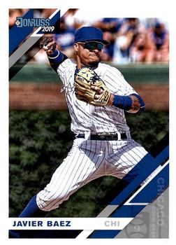 #165b Javier Baez - Chicago Cubs - 2019 Donruss Baseball