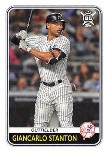 #166 Giancarlo Stanton - New York Yankees - 2020 Topps Big League Baseball