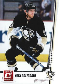 #166 Alex Goligoski - Pittsburgh Penguins - 2010-11 Donruss Hockey