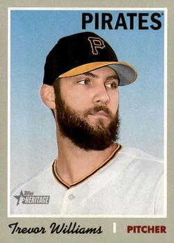#166 Trevor Williams - Kansas City Royals - 2019 Topps Heritage Baseball