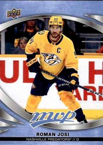 #166 Roman Josi - Nashville Predators - 2023-24 Upper Deck MVP - Ice Battles Hockey