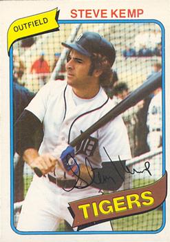 #166 Steve Kemp - Detroit Tigers - 1980 O-Pee-Chee Baseball