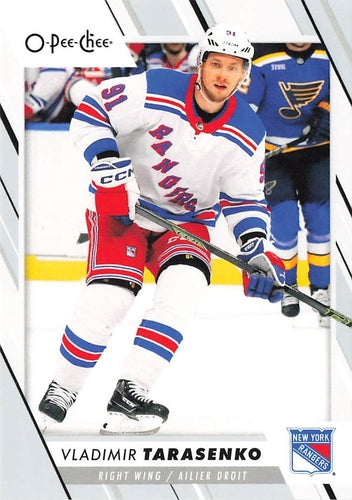 #166 Vladimir Tarasenko - New York Rangers - 2023-24 O-Pee-Chee Hockey