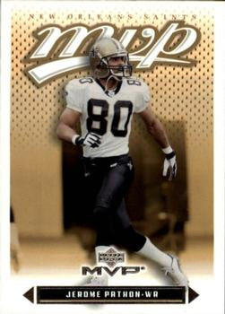 #166 Jerome Pathon - New Orleans Saints - 2003 Upper Deck MVP Football