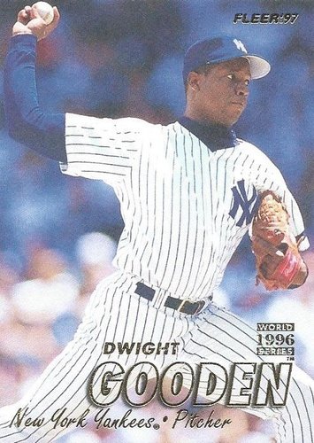 #166 Dwight Gooden - New York Yankees - 1997 Fleer Baseball