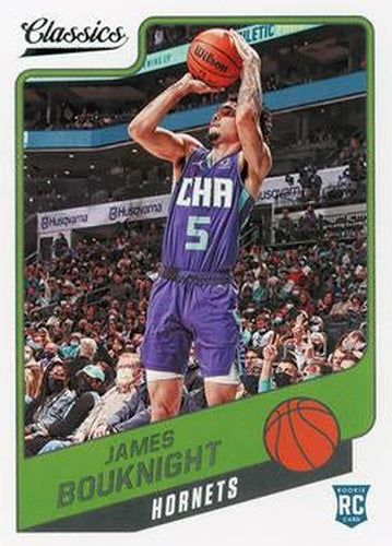 #166 James Bouknight - Charlotte Hornets - 2021-22 Panini Chronicles Basketball