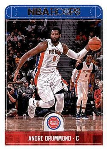#166 Andre Drummond - Detroit Pistons - 2017-18 Hoops Basketball