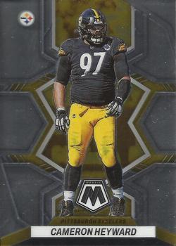 #166 Cameron Heyward - Pittsburgh Steelers - 2022 Panini Mosaic Football