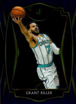 #166 Grant Riller - Charlotte Hornets - 2020-21 Panini Select - Blue Basketball