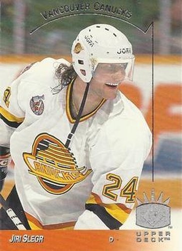 #166 Jiri Slegr - Vancouver Canucks - 1993-94 Upper Deck - SP Hockey