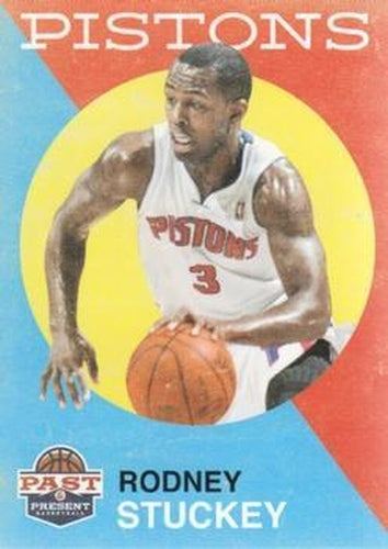 #166 Rodney Stuckey - Detroit Pistons - 2011-12 Panini Past & Present Basketball