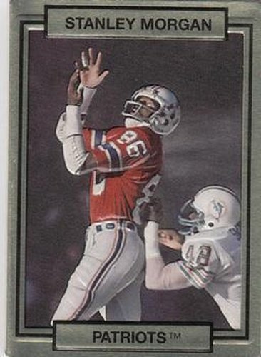 #166 Stanley Morgan - New England Patriots - 1990 Action Packed Football