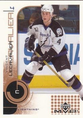 #166 Vincent Lecavalier - Tampa Bay Lightning - 2002-03 Upper Deck MVP Hockey