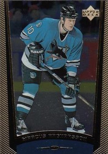 #166 Marcus Ragnarsson - San Jose Sharks - 1998-99 Upper Deck Gold Reserve Hockey