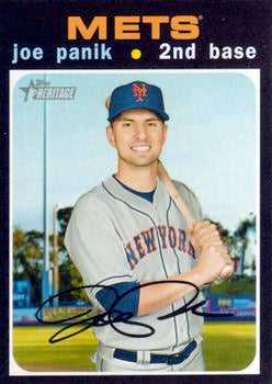 #166 Joe Panik - New York Mets - 2020 Topps Heritage Baseball