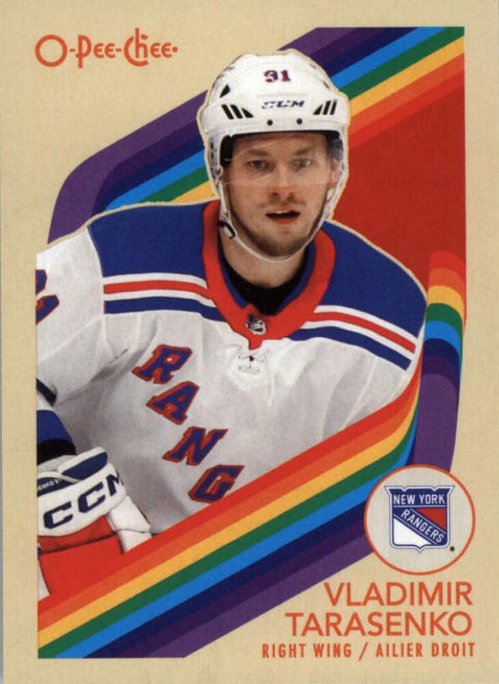 #166 Vladimir Tarasenko - New York Rangers - 2023-24 O-Pee-Chee - Retro Hockey
