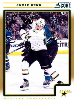 #166 Jamie Benn - Dallas Stars - 2012-13 Score - Gold Rush Hockey