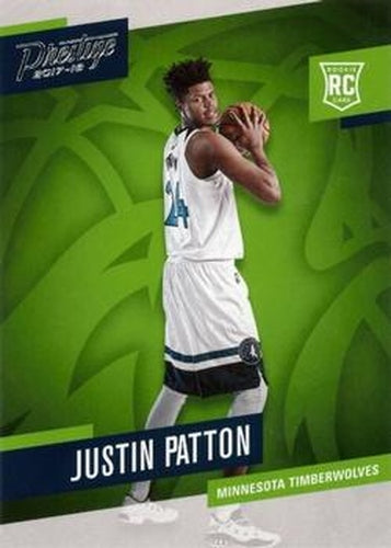 #166 Justin Patton - Minnesota Timberwolves - 2017-18 Panini Prestige Basketball