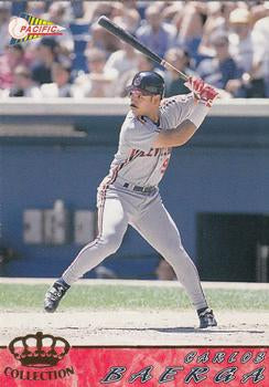 #166 Carlos Baerga - Cleveland Indians - 1994 Pacific Baseball