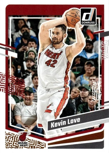 #166 Kevin Love - Miami Heat - 2023-24 Donruss Basketball