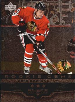 #166 Rene Bourque - Chicago Blackhawks - 2005-06 Upper Deck Black Diamond Hockey