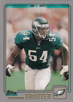 #166 Jeremiah Trotter - Philadelphia Eagles - 2001 Topps Football