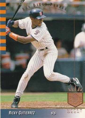 #166 Ricky Gutierrez - San Diego Padres - 1993 SP Baseball