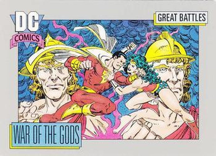 #166 War of the Gods - 1992 Impel DC Cosmic