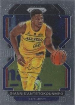 #166b Giannis Antetokounmpo - Milwaukee Bucks - 2021-22 Panini Prizm Basketball