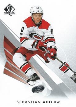 #11 Sebastian Aho - Carolina Hurricanes - 2017-18 SP Authentic Hockey