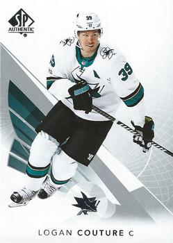 #43 Logan Couture - San Jose Sharks - 2017-18 SP Authentic Hockey