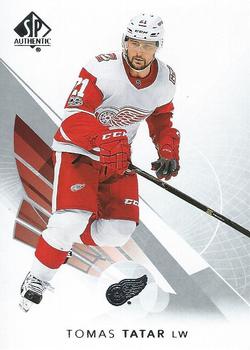 #47 Tomas Tatar - Detroit Red Wings - 2017-18 SP Authentic Hockey