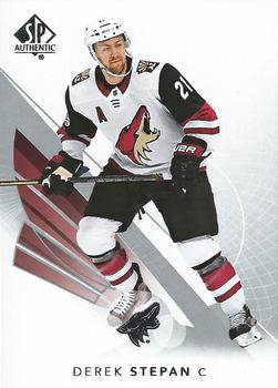 #73 Derek Stepan - Arizona Coyotes - 2017-18 SP Authentic Hockey