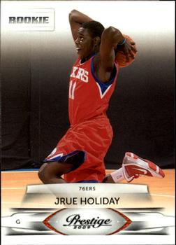 #167 Jrue Holiday - Philadelphia 76ers - 2009-10 Panini Prestige Basketball