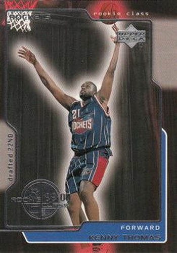#167 Kenny Thomas - Houston Rockets - 1999-00 Upper Deck Basketball