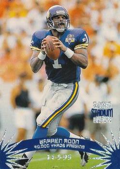 #167 Warren Moon - Minnesota Vikings - 1996 Stadium Club Football