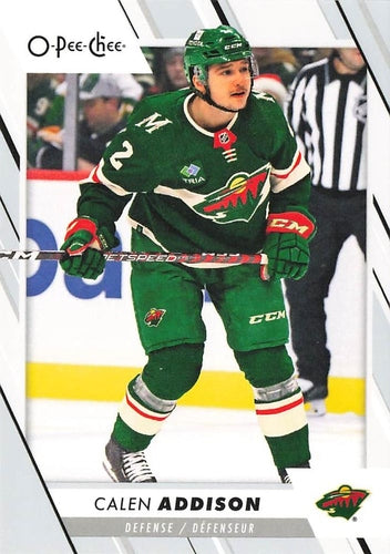 #167 Calen Addison - Minnesota Wild - 2023-24 O-Pee-Chee Hockey