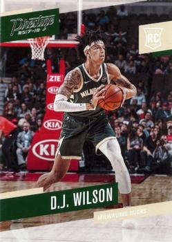 #167 D.J. Wilson - Milwaukee Bucks - 2017-18 Panini Prestige Basketball