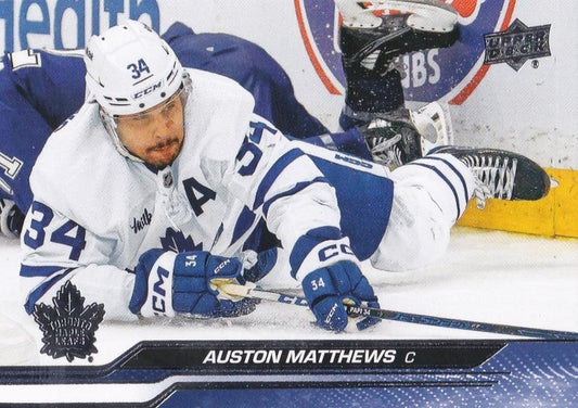 #167 Auston Matthews - Toronto Maple Leafs - 2023-24 Upper Deck Hockey