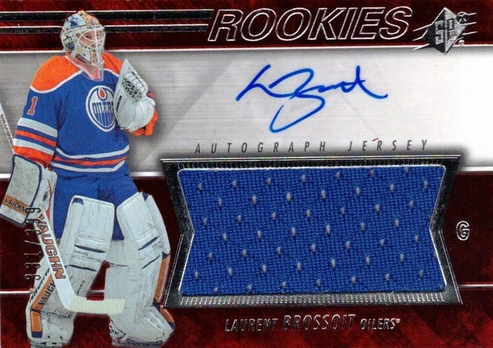 #167 Laurent Brossoit - Edmonton Oilers - 2014-15 SPx Hockey