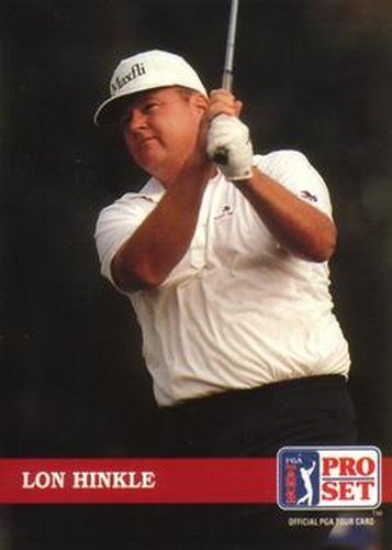 #167 Lon Hinkle - 1992 Pro Set PGA Tour Golf