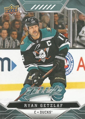 #167 Ryan Getzlaf - Anaheim Ducks - 2019-20 Upper Deck MVP Hockey