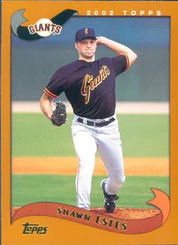 #167 Shawn Estes - San Francisco Giants - 2002 Topps Baseball