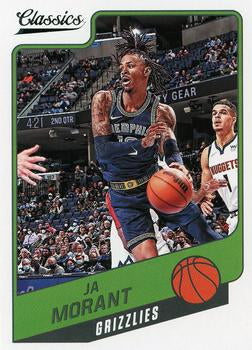 #167 Ja Morant - Memphis Grizzlies - 2021-22 Panini Chronicles Basketball