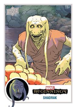 #167 Shadrak - 2022 Upper Deck Marvel Beginnings