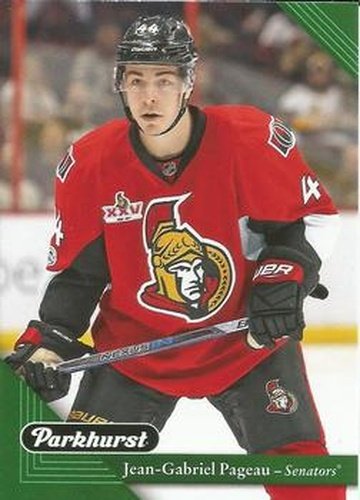 #167 Jean-Gabriel Pageau - Ottawa Senators - 2017-18 Parkhurst Hockey